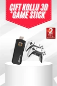 20.000 Oyunlu Kablosuz Çift Kol Retro Oyunlar Çift Kollu Game Stick - 2