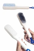 Yeni Nesil Saç Fırçası Saç Derisini Ölü Derilerinden Arındırır Kolay Temizlenen - 3