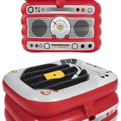 Bestway Retromusic Portatif Şişme Buzdolabı 31 Litre - 4
