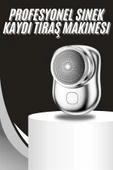 Kablosuz Tıraş Makinesi Günlük Hızlı Taşınabilir Şarjlı Yuvarlak Paslanmaz Çelik thumbnail 2