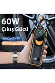 Akman ALLY ST-5520 Dijital Basınç Göstergeli Oto Lastik Şişirme Pompası Hava Kom - ACL6203307-9252 thumbnail 4