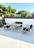 Dekoroom's Vera 2-1-1- bahçe balkon mobilyası , oturma grubu , çay seti thumbnail 2