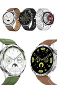 Amoled Ekran 3 Kordonlu Akıllı Saat 5.0 Bluetooth Bağlantılı Android ve İOS Uyumlu thumbnail 4