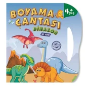Boyama Çantası Çek Kopar Boyama Kitabı Dinozor - 1