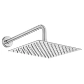 Ar Efes Tepe Duş Başlığı (250x250 mm) Duvardan Borulu (L=388mm) 102145088 - 1