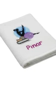 Kişiye Özel Nakışlı Pilates Temalı Spor ve Fitness Antreman Havlusu 50x90 cm thumbnail 10
