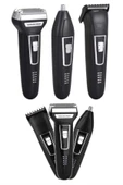 3'lü Set Saç Sakal Kesme Traş Makinesi Burun Kılı Alma Tıraş Makinesi thumbnail 4