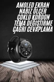 En Çok Tercih Edilen Akıllı Saat Amoled Ekran Nabız Sensörü GPS Uyumlu Adımsayar - 1