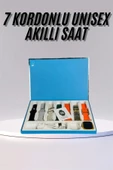 Akıllı Saat Unisex Akıllı Saat Çoklu Kordon Seçeneği Çelik Kordon Plastik Kordon thumbnail 2