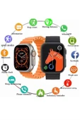 2025 Model Akıllı Saat Kordon Hediyeli Çağrı Cevaplama Uzun Pil Süreli Android İOS Uyumlu - 4