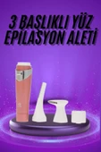 Tüm Cilt Tipleri Için 3 Başlıklı Yüz Çene Kıl Tüy Alma Tüm Cilt Tiplerine Uygun thumbnail 2