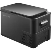 Dijitsu AB200 27 Litre 12/24/220 V Dijital Araç Tipi Kompresörlü Mini Buzdolabı - Siyah - 1