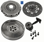 DEBRIYAJ SETI (BASKI+BALATA+VOLAN+BILYA) 4'LU KIT  REPSET DMF FOCUS III CB8 11>14 1.6 TDCI FOCUS III - SACHS 2290 601 126 - 1