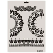 Rich Dantel Seri DN-922 Stencil 35x25 cm - 1