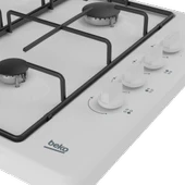 Bsomd D 611EB Beyaz Set Üstü Ocak thumbnail 4