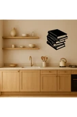 Akman Kitap Seti Temalı MDF Dekoratif Tablo 31,4 cm x 30,9 cm - ACL6206506-2667 - 2