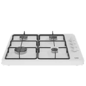 Bsomd D 611EB Beyaz Set Üstü Ocak thumbnail 3