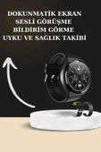 TWS Bluetooth Kulaklık ve Akıllı Saat Uyku Takibi Nabız Ölçer Uzun Pil Ömrü thumbnail 3