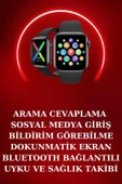 Yeni Nesil Akıllı Saat ve Ucuz Kaliteli Bluetooth Kablosuz Kulaklık Amoled Ekran thumbnail 1