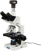 OMAX - 40X-2000X Laboratuvar Trinoküler Biyolojik Bileşik LED Mikroskop thumbnail 2