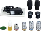 OMAX - 40X-2000X Laboratuvar Trinoküler Biyolojik Bileşik LED Mikroskop thumbnail 3