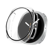 Samsung Galaxy Watch 8 40mm Uyumlu Kılıf Sert PC Kasa ve Ekran Koruyucu Kılıf  Şeffaf thumbnail 1