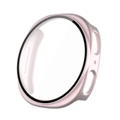 Samsung Galaxy Watch 8 40mm Uyumlu Kılıf Sert PC Kasa ve Ekran Koruyucu Kılıf  Rose Gold thumbnail 3