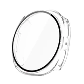 Samsung Galaxy Watch 8 40mm Uyumlu Kılıf Sert PC Kasa ve Ekran Koruyucu Kılıf  Şeffaf thumbnail 3