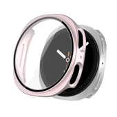 Samsung Galaxy Watch 8 40mm Uyumlu Kılıf Sert PC Kasa ve Ekran Koruyucu Kılıf  Rose Gold thumbnail 1