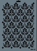 Rich New Seri N-157 Stencil 35x25 cm - 1
