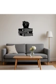 Akman Kitap ve Elma Temalı Dekoratif MDF Tablo 46 cm x 47,1 cm - ACL6205805-8446 - 4
