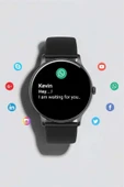 Akıllı Saat Çok Fonksiyonlu Sesli Görüşme NFC Uyumlu Amoled Ekran thumbnail 1