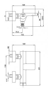 Eca Purity Banyo Duş Bataryası 20 Yıl Garantili 102102477H - 2
