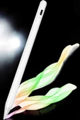 Dokunmatik Kalem Beyaz Şarjlı Yedek Uçlu Android ve İOS Uyumlu - 3