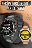 Akıllı Saat Titreşimli Pusula Nabız ve Tansiyon Ölçer NFC Uyumlu - 2