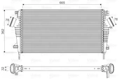 TURBO RADYATORU OPEL INSIGNIA - VALEO 818603 - 1