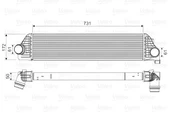 TURBO RADYATORU MASTER III 2,3DCI MOVANO B 10> NV400 10> - VALEO 818561 - 1