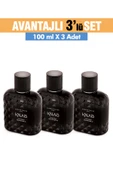 3'Lü Set Alberto Taccini KALAIS Erkek Parfümü - 100 ml - 1