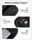 UGREEN Çok Bölmeli Elektronik Aksesuarlar Düzenleyici Su Geçirmez Dayanıklı Seyahat Çantası, 50903 - 6