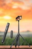 Kumandalı Tripod Telefon Tutucu Selfie Çubuğu 360 Derece Dönebilen - 4