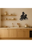Akman Öğrenciler ve Kitaplar MDF Dekoratif Duvar Tablosu 90 cm x 94,8 cm - ACL6204801-2313 - 2