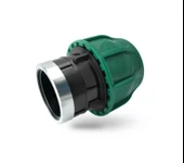 Poelsan Siyah 32X1 Dişi Adaptör - 1