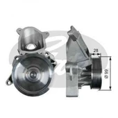 DEVIRDAIM SU POMPASI BMW M47 M47N E46 E87 E60 E83 E70 - GATES WP0127 - 1