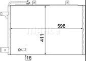 KLIMA RADYATORU A-CLASS W169 04>12 B-CLASS W245 05>11 - MAHLE AC 370 000S - 1