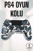 PS4 Oyun Kolu Kamuflaj Desenli Joystick - 2