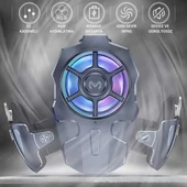 Coofbe Profesyonel Turbo Fan 4000Mah 6000RPM 2İN1 Ayarlanabilir Tetik Telefon Soğutucu Radyatör 3 Kademeli thumbnail 9