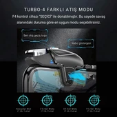 Coofbe Profesyonel Turbo Fan 4000Mah 6000RPM 2İN1 Ayarlanabilir Tetik Telefon Soğutucu Radyatör 3 Kademeli thumbnail 8