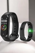 Akıllı Bileklik Fitness ve Sağlık İçin Akıllı Bileklik Adım Sayar, Kalp Atışı, Uyku İzleme thumbnail 1