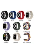 Akman Ally Apple Watch 7-8 41mm 6-5-4 40mm Japon Tokalı Elastik Kayış Kordon 3-2-1 - ACL6207645-9269 - 5