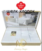 Silky İpek Çift Kişilik Nev Takımı Beyaz - 2